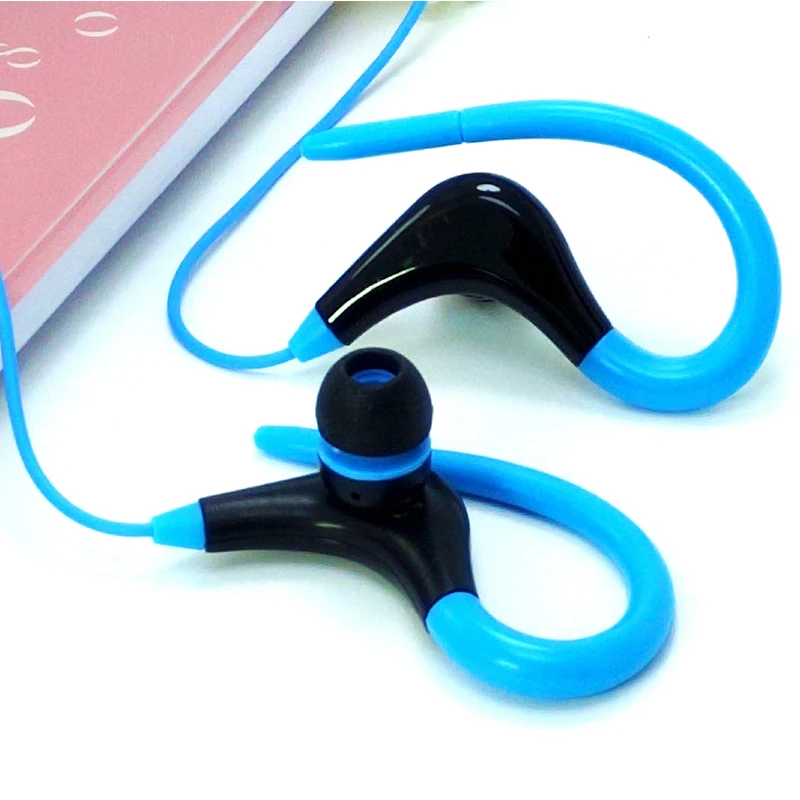 Наушники спортивные беговые наушники стерео гарнитура 3 5 мм свободные руки