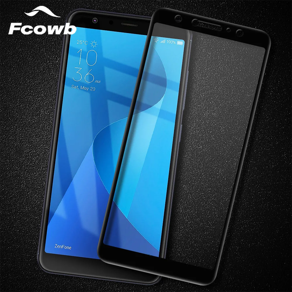 Стекло для ASUS Zenfone Max Pro M1 закаленное 5D с уровнем твердости 9 H полная защита ZB601KL