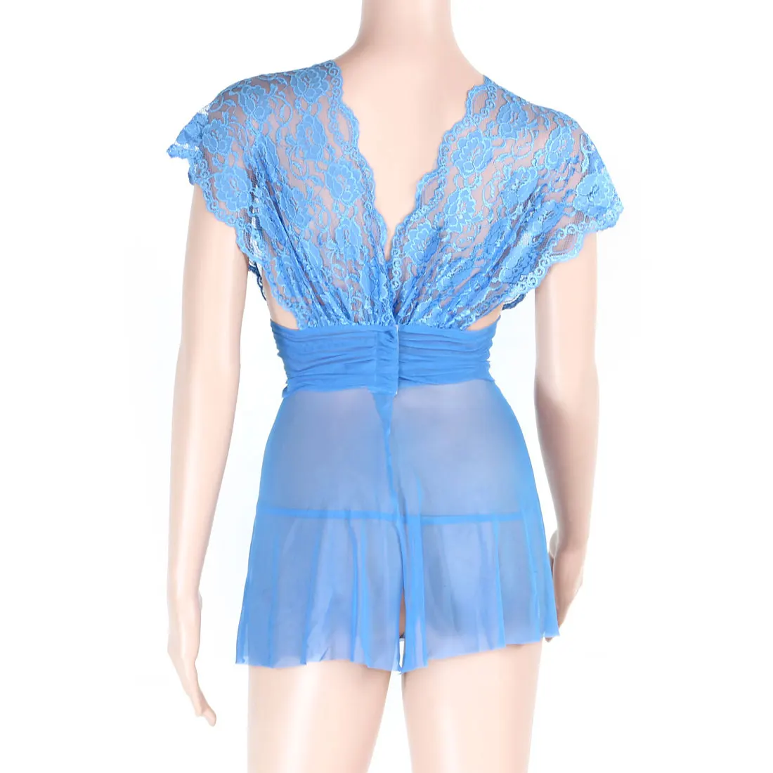2018 hot Women Sexy Nightwear Sleepwear Dress Babydoll Lace G-String Sleevless V-Neck Fashion | Женская одежда