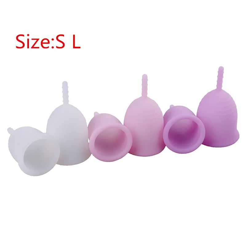 Горячая Распродажа менструальная чаша для женщин Женская гигиена медицинская