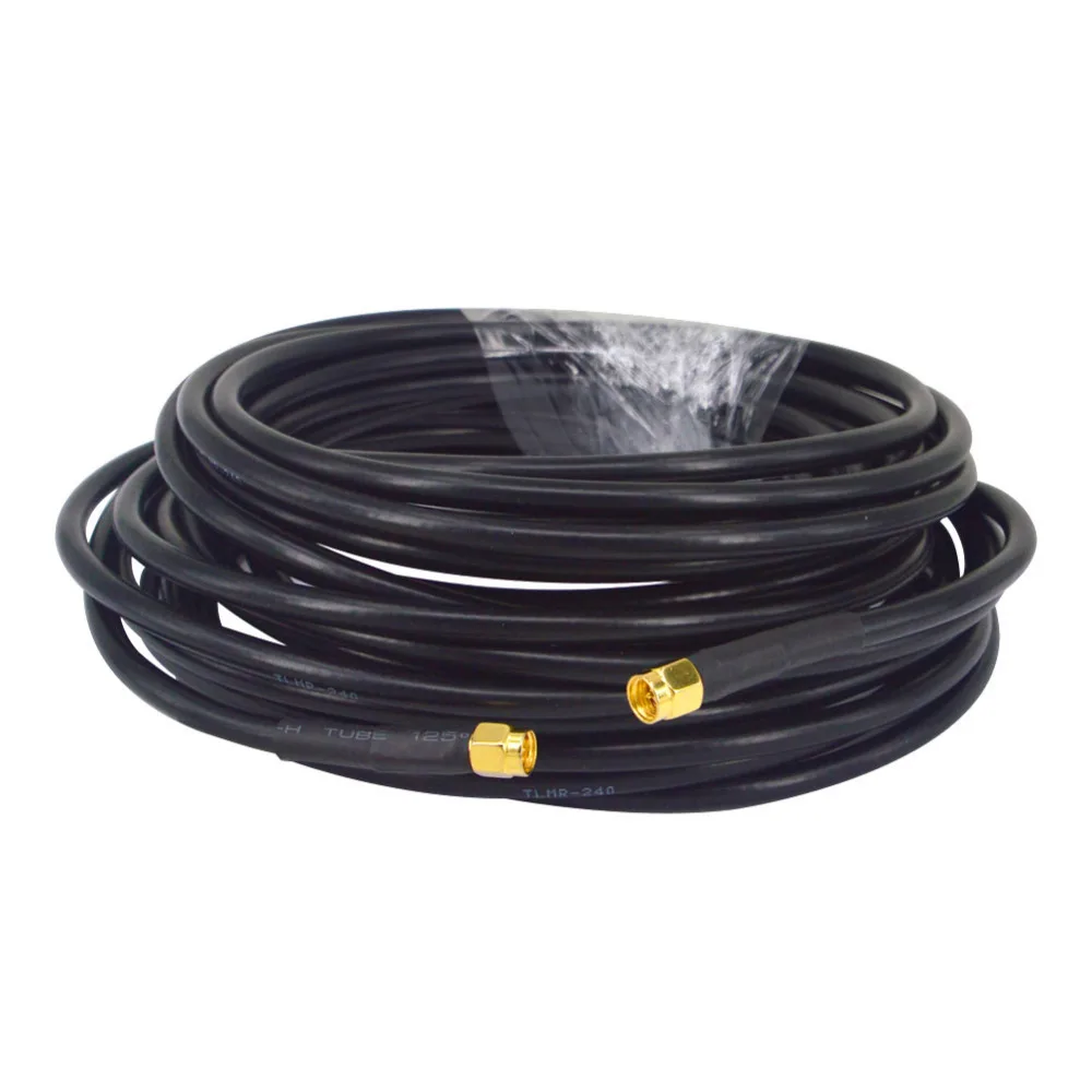 Extension Cable SMA Male to female Connector Coaxial Adapter Pigtail LMR240 1M 5M 10M | Обустройство дома