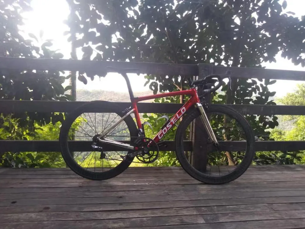 Costelo speedmachine3.0 полный велосипед карбоновый шоссейный велосипед bici completa велосипедная Рама набор колес велосипед группа DI2