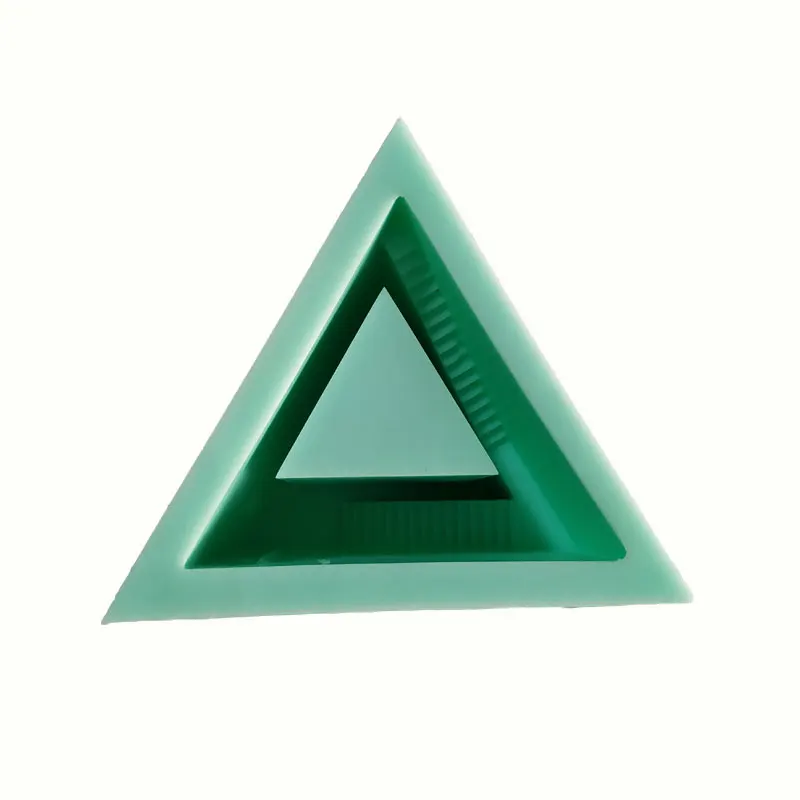 Geometric Penholder Plaster Molds Succulent Plants Flowerpot Concrete Silicone Mold Cement Clay Craft Mould For Desk Decor