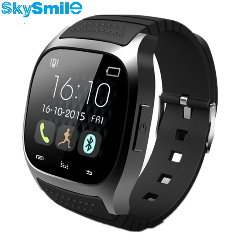 Skysmile Оригинальный SmartWatch M26 Bluetooth Smart часы alitmeter телефона Android для Apple iPhone IOS