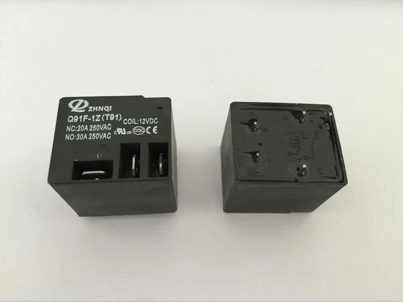 5PCS Q91F-1Z(T91) DC 12V Electrical PCB Type Power Relay 250V 30A | Обустройство дома
