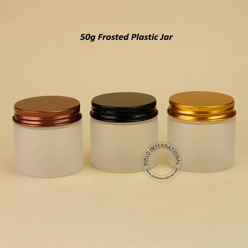 30PCS/Lot Promotion New Arrival 50g Empty Frosted Plastic Jar Cosmetic Container For Cream Facial Mask Body Lotion Vial | Красота и