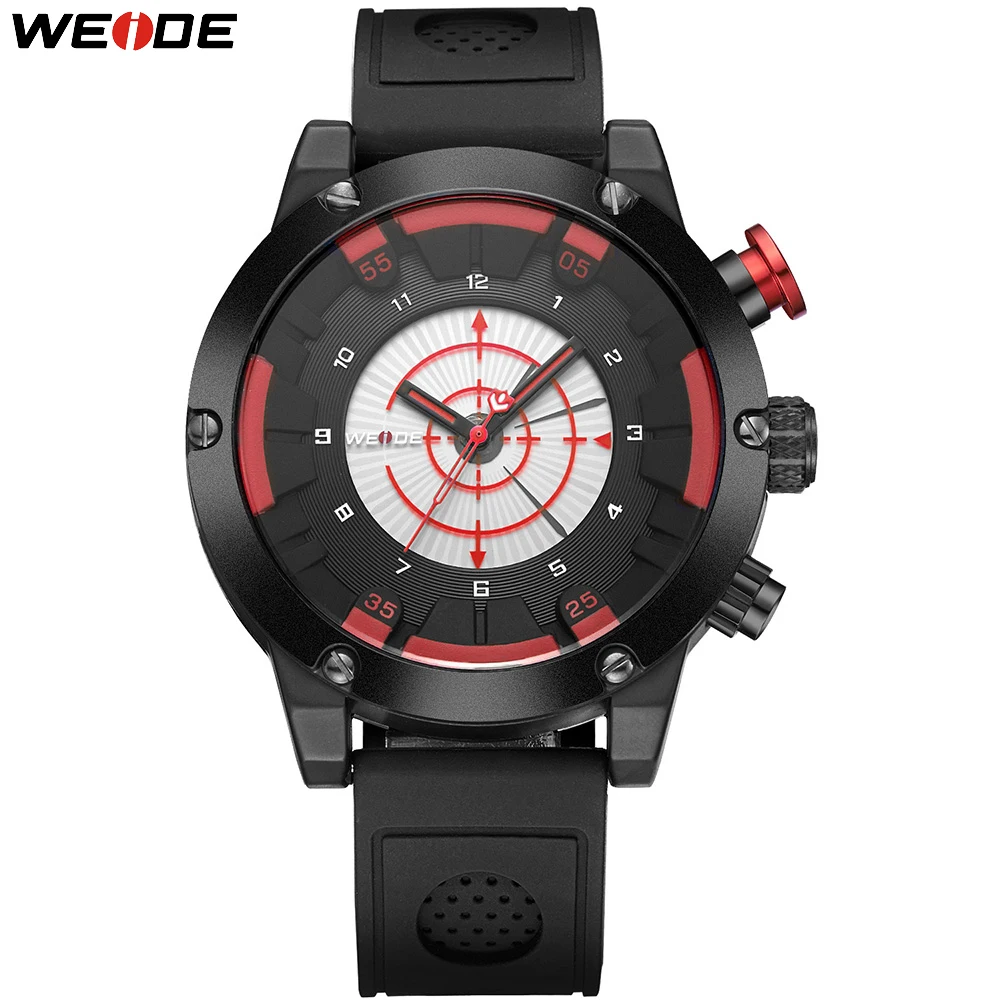 Часы WEIDE мужские повседневные часы Многофункциональный светодиодный часы индикатор второго часового пояса зоны с будильником спортивные водонепроницаемые кварцевые наручные часы