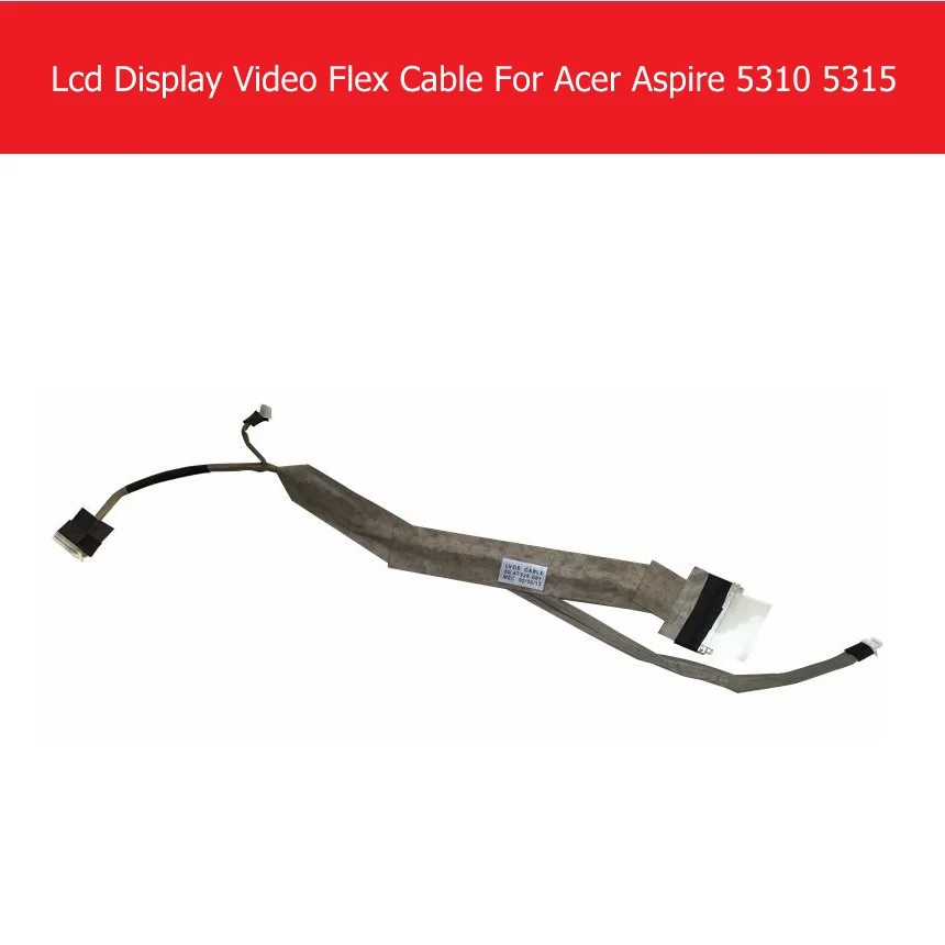 

WEETEN Genuine Laptop Screen Video Flex Cable For Acer Aspire 5310 5315 5720 5520 Lvds LCD LED Flex cable laptop Replacement