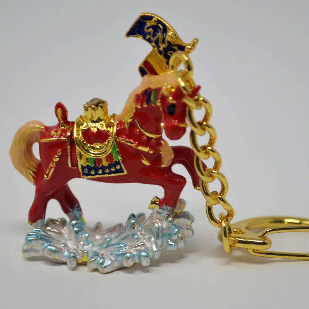Fengshui Bejeweled Windhorse Брелок W Fengshuisale красный браслет из струн W3306 | Дом и сад