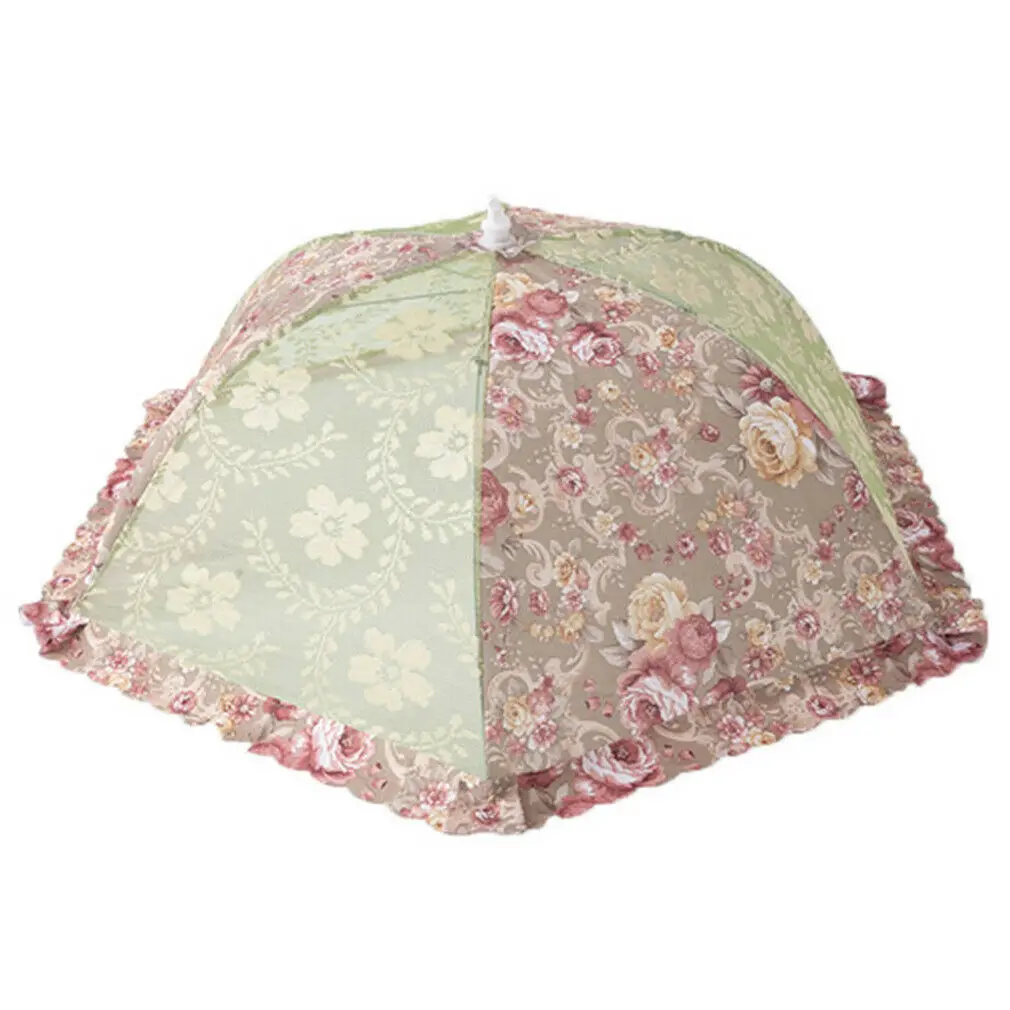 Practical Food Umbrella Covers Hygiene Grid Dish Cover Table Mesh Screen Net For Picnic Kitchen Tools Cookouts Kitchenware | Дом и сад