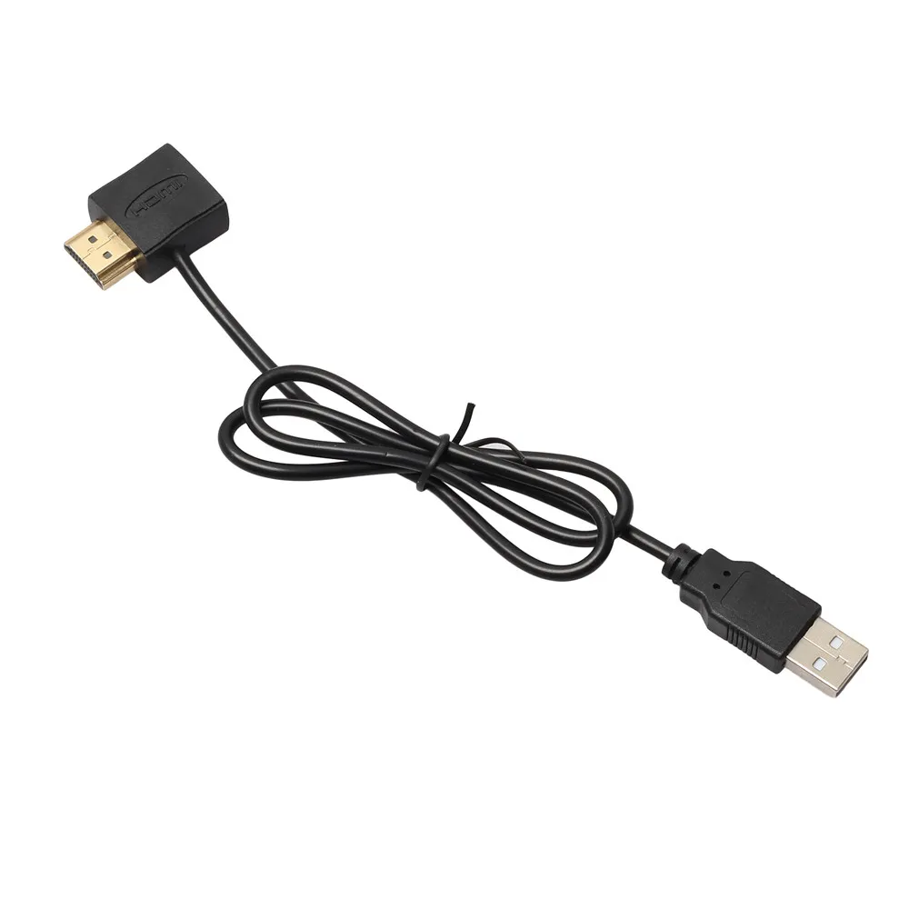 Мужской и Женский Конвертор 50 см + USB 2 0 зарядный кабель сплиттер адаптер HDMI