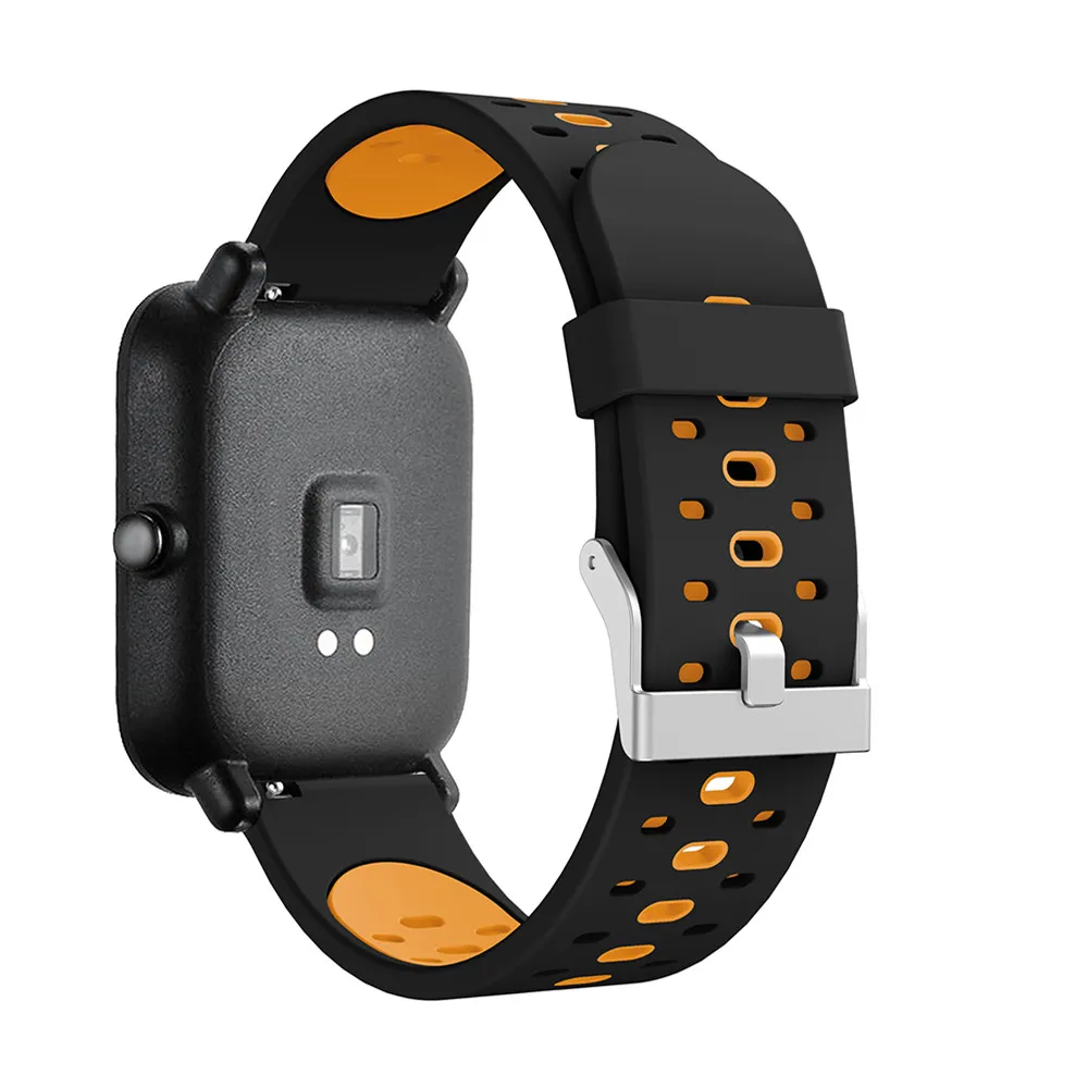 Силиконовый браслет для часов Xiaomi Huami Amazfit Bip Lite/GTS 20 мм Garmin Forerunner 645 Vivoactive 3 |