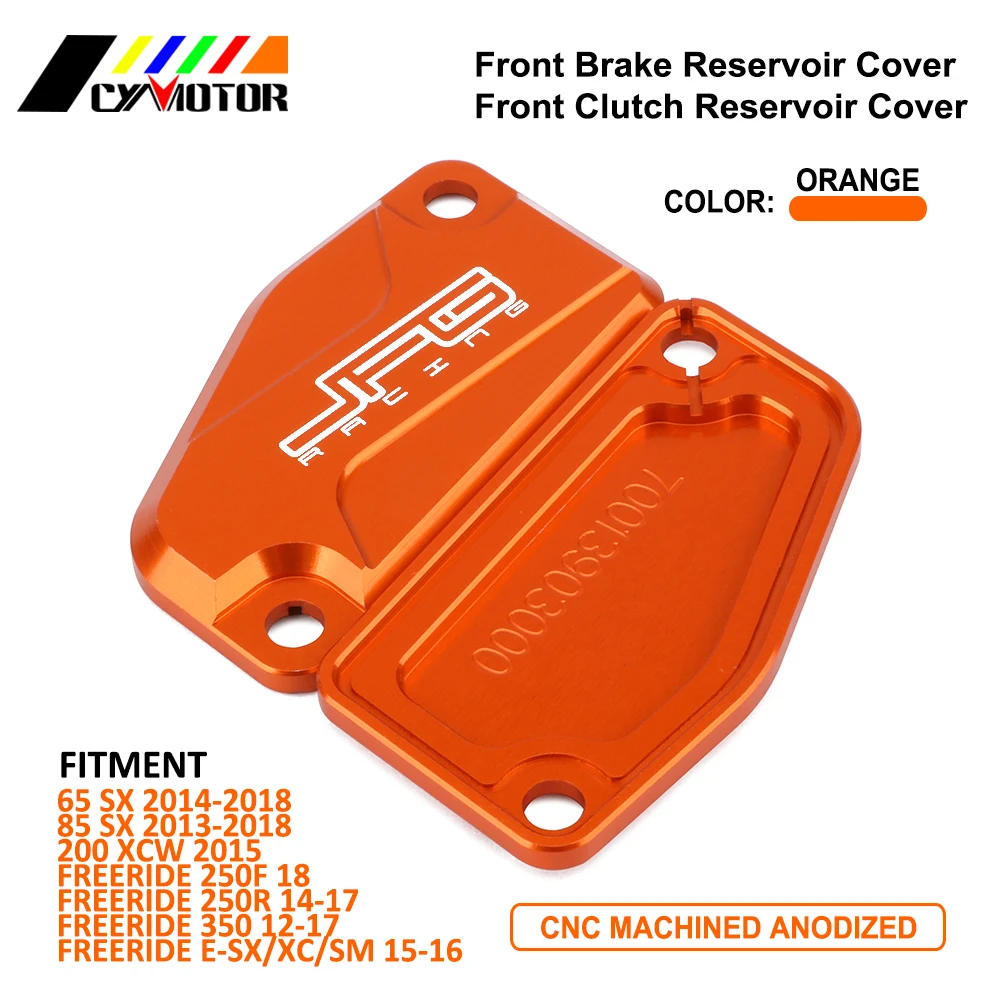 CNC Крышка Резервуара жидкости для Мотоцикла Cluth Husqvarna TC65 TC85 TC 65 85 2014 2015 2016 2017 2018 14 15 16