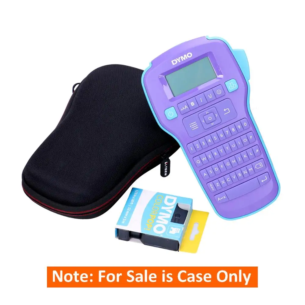 LTGEM Waterproof Carrying Hard Case For DYMO COLORPOP Color Label Maker Travel Protective Carrying Storage Bag