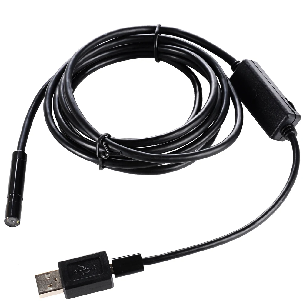 Wedscop HD 2mp 6 LED 8.5 мм объектив 1 м/2 м/3 м/5 м Android USB эндоскопа Водонепроницаемый