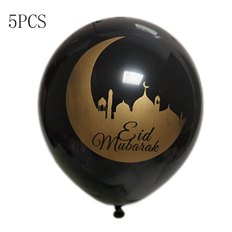 EID MUBARAK EID MUBARAK золотые конфетти воздушные шары Рамадан декоративный воздушный шар розовое серебро Eid Moubarak балон для мусульманских EID вечерние поставки XZ - Цвет: EID MUBARAK