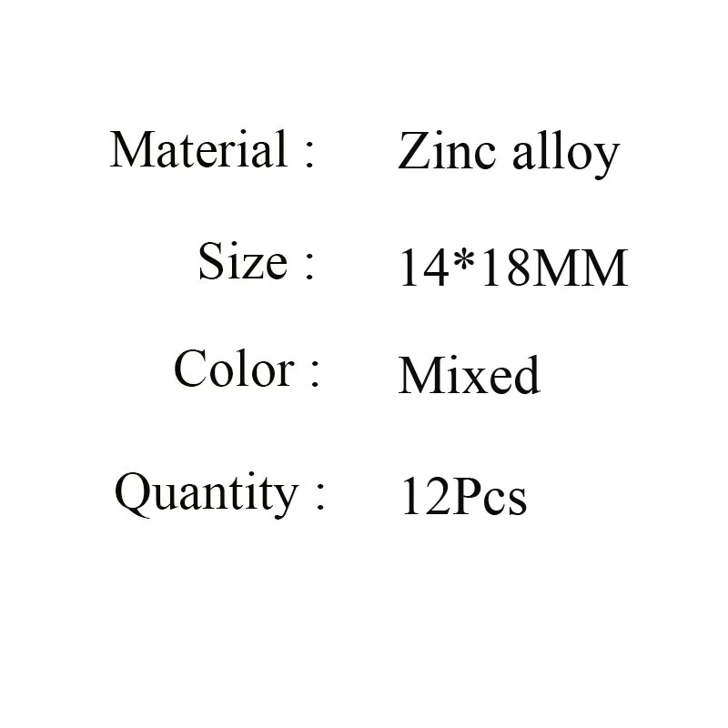 FREE SHIPPING 12PCS/LOT ZINC ALLOY CHARMS METAL FOR JEWELRY NECKLACE BRACELET | Украшения и аксессуары