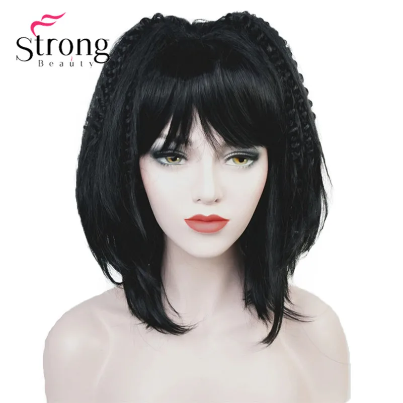 StrongBeauty, косплей, Алла Пугачева, прическа, медный, красный, черный, блондин, вечерние, парик на Хэллоуин, парики, женские, полностью синтетические волосы