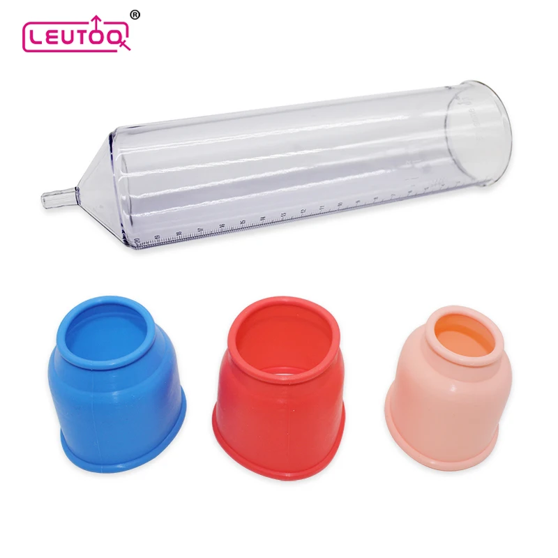 LEUTOO Penis Enlargement Pump Handsome Up Vacuum Extender Enlarger Enhance Sex Toys Product for Men | Красота и здоровье
