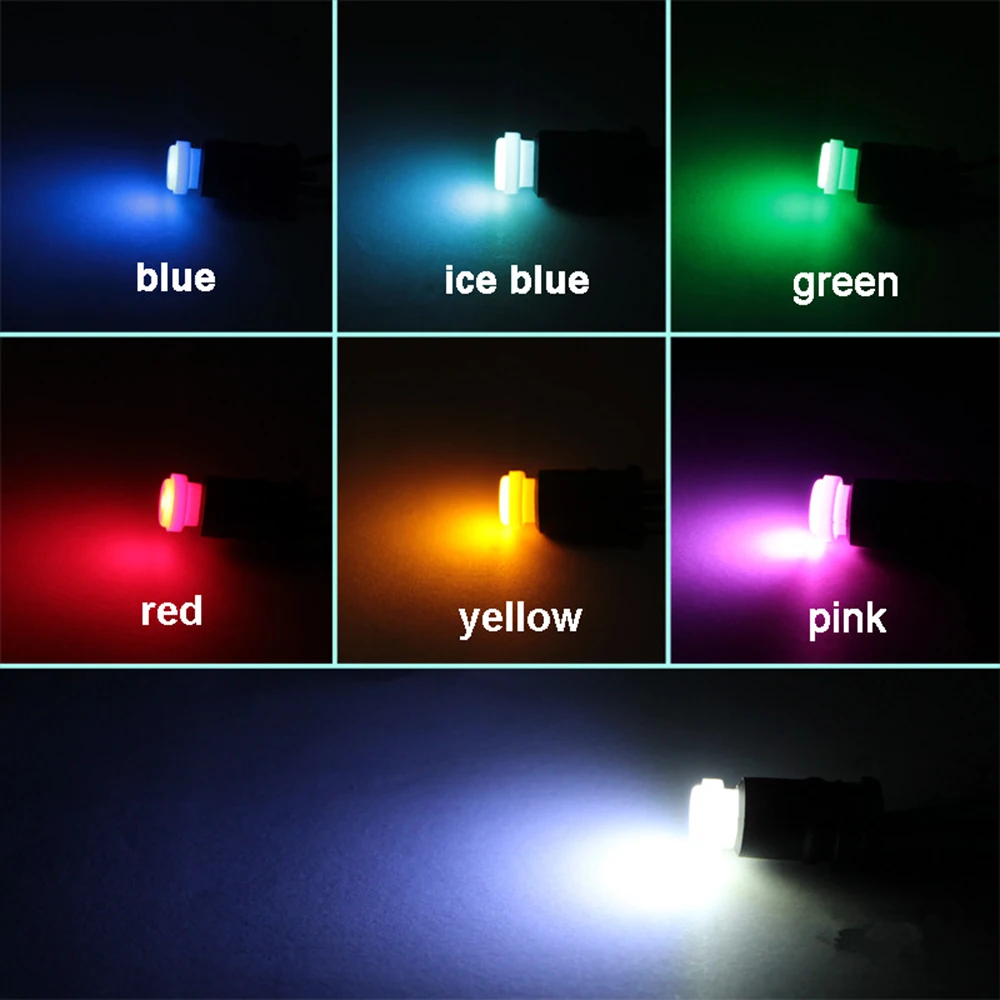 

AEING 1 piece T10 W5W LED SMD COB 194 168 LED Car Dashboard Interior Side Wedge/Instrument Dash Light Bulbs Car Styling