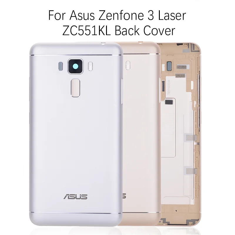 Задняя крышка для ASUS Zenfone 3 Laser ZC551KL на батареючасти золотой