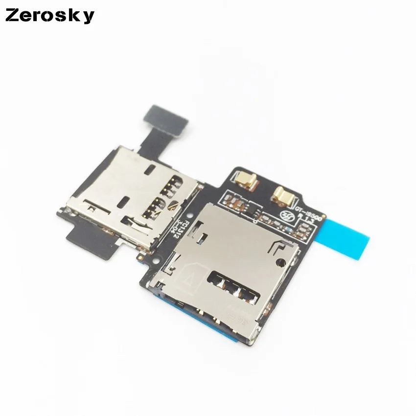 Запчасти для Samsung Galaxy S4 Micro Sd Sim карты лоток Слот считыватель памяти Держатель