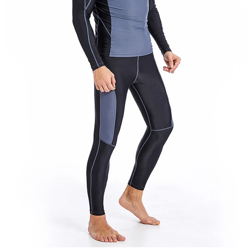 Мужские длинные леггинсы для дайвинга штаны плавки серфинга гоночные купальники