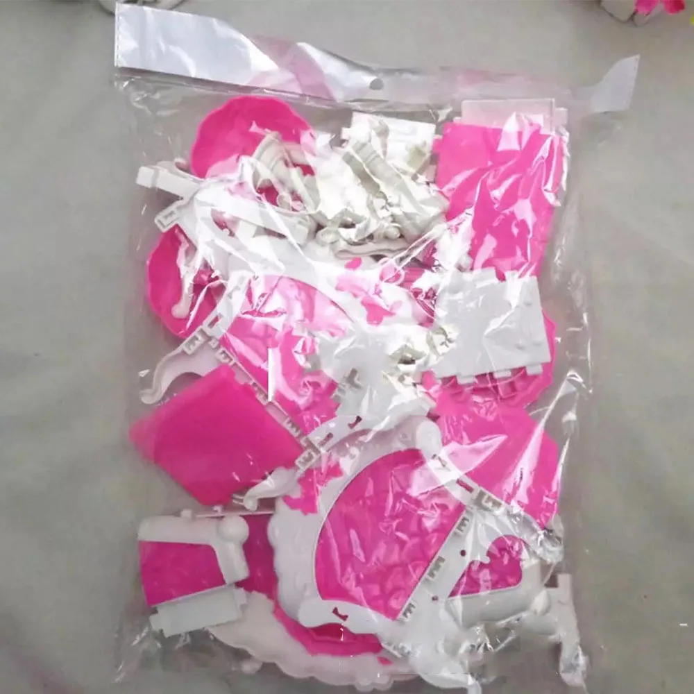 6 шт мебели из кукольного домика Мебель для Гостиной диван кресло стол подставка