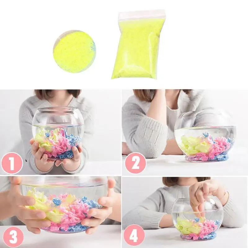 100 г/пакет DIY не влажный волшебный песок вода моделирование ручной работы игрушка