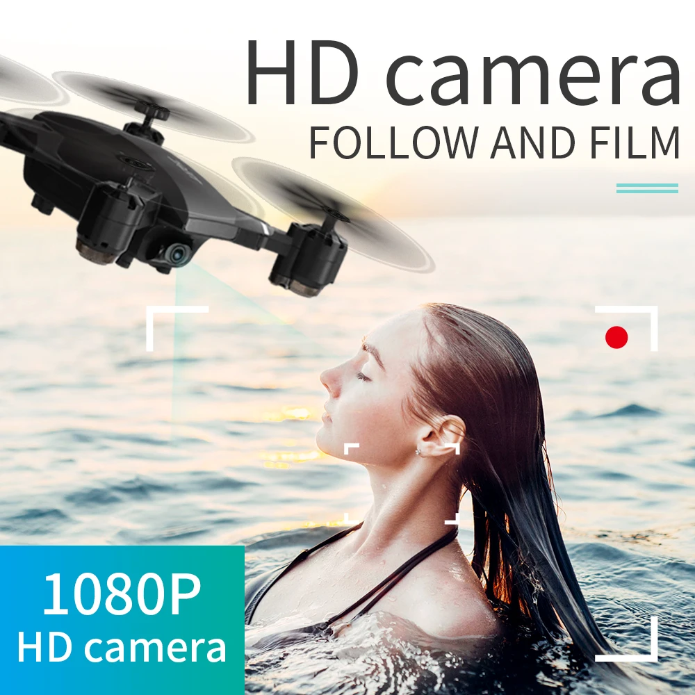 Дрон JJRC H78G GPS с фотографией Wi Fi 1080P двойной режим складной Радиоуправляемый