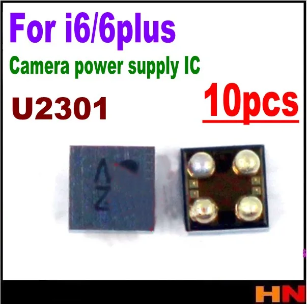10 шт. U2301 для iPhone 6 6plus камера источник питания IC 2 8 v трубка 4 контакта | Мобильные