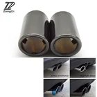 Наконечник глушителя выхлопной трубы ZD для Volkswagen Golf 7, Golf 6, Bora, VW Polo, Jetta, MK6 1,4 T, BMW E90, E92, 325, 328i, 2 шт.