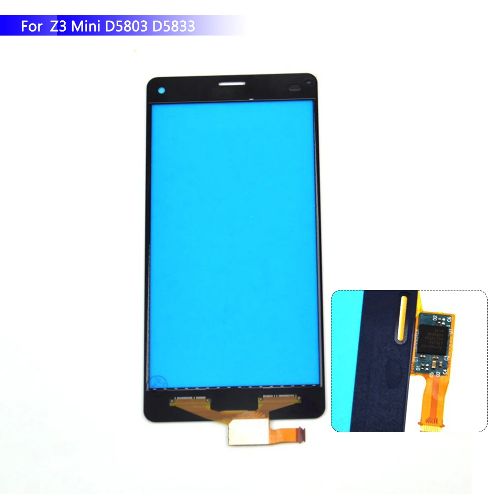 Сенсорный экран для sony Z1 Z1Z3 Compact Z2 Z3 Z4 Z5 дигитайзер Передний сенсорный экран со стеклянной панелью запасные части