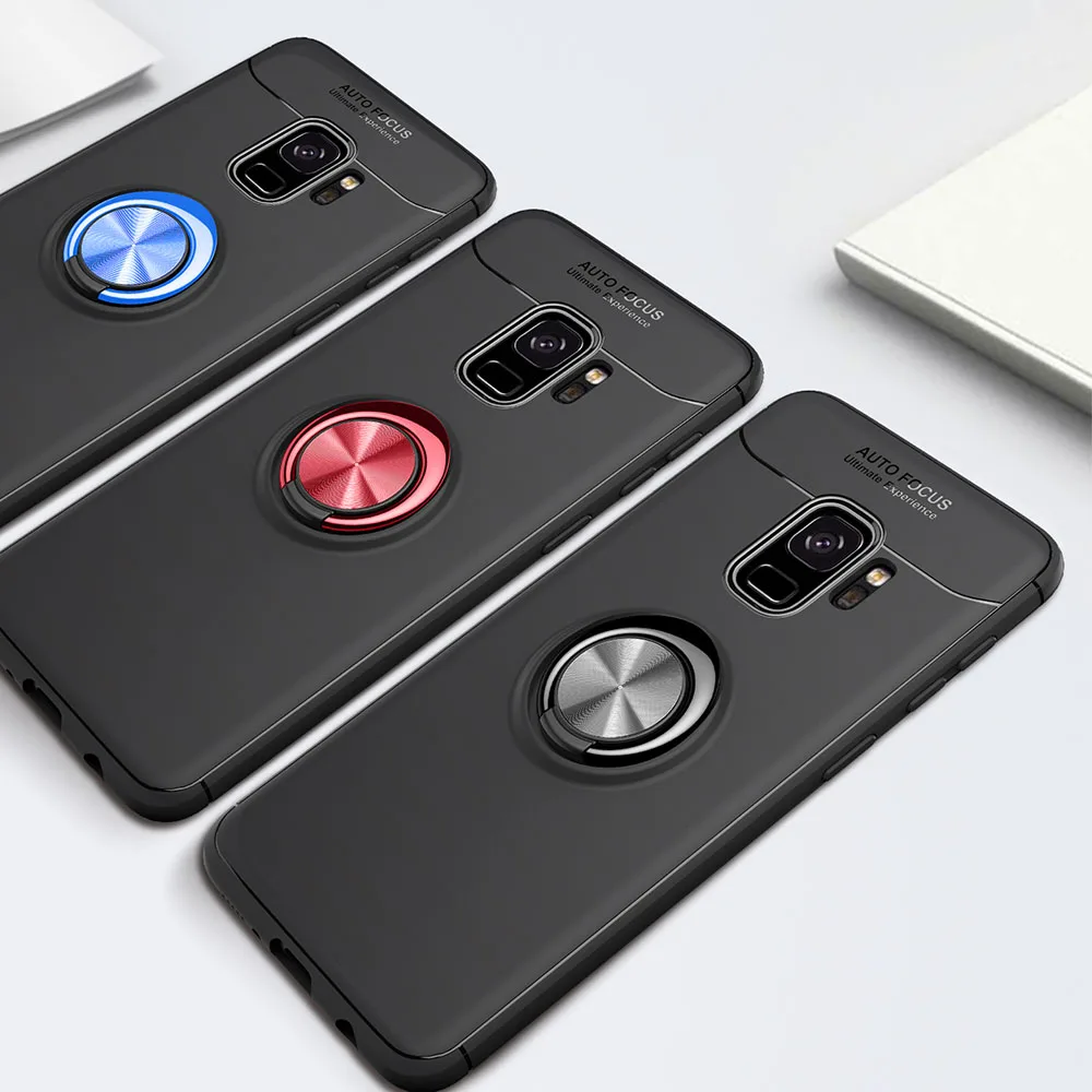 Брелок держатель для телефона Samsung Galaxy S9 Plus Магнитная автомобильная подставка