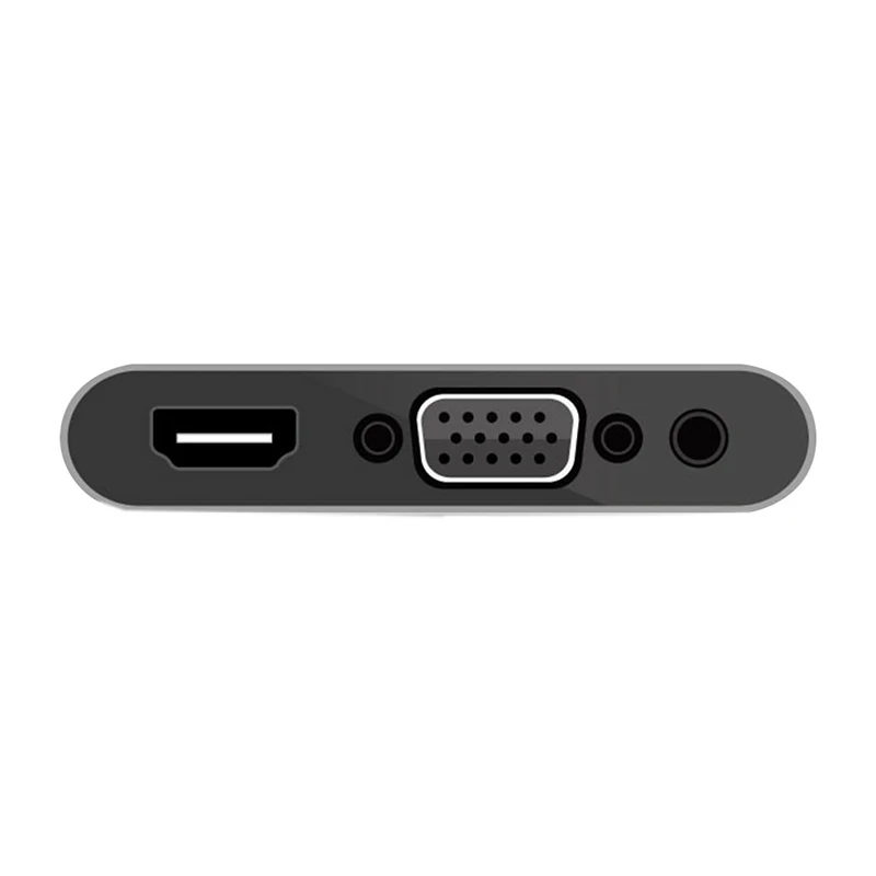 Портативный Mirrorlink для Apple интерфейс к HDMI VGA AV Аудио Видео адаптер iPad iPod iPhone 5 6 7 8