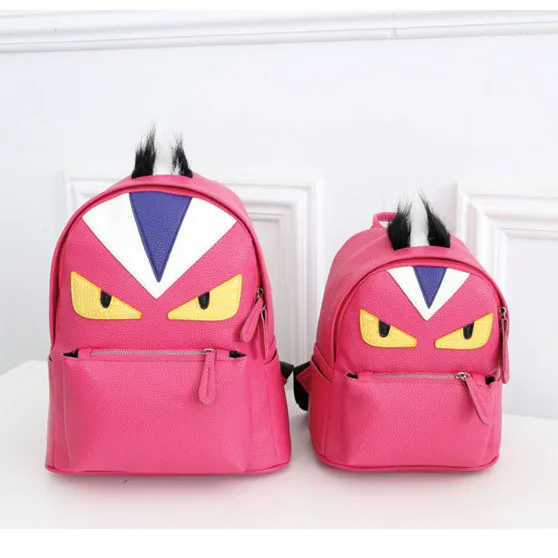 ГОРЯЧАЯ Мультфильм Мода Дети и Родители Рюкзаки Кожа Досуг Европейский Школьные