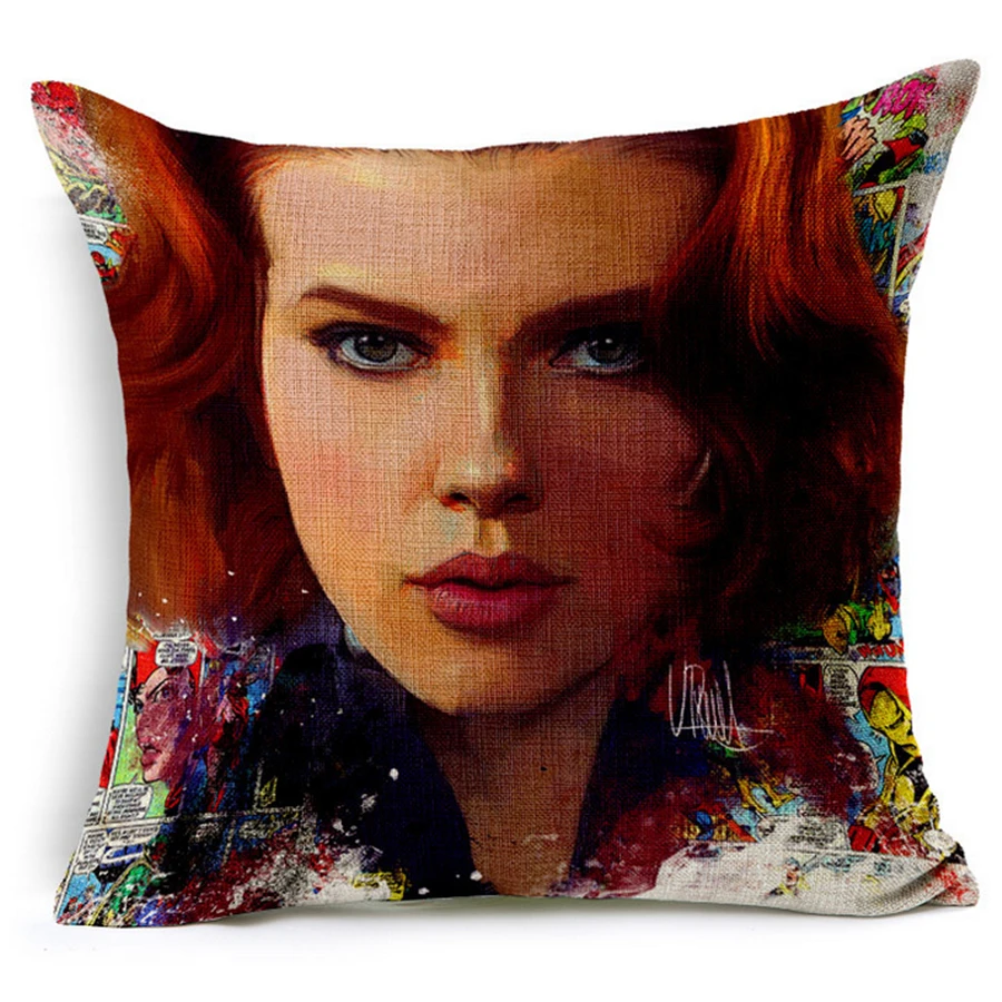 Железный человек Marvel's Мстители фильм дешевые офисные чехлы на подушки для