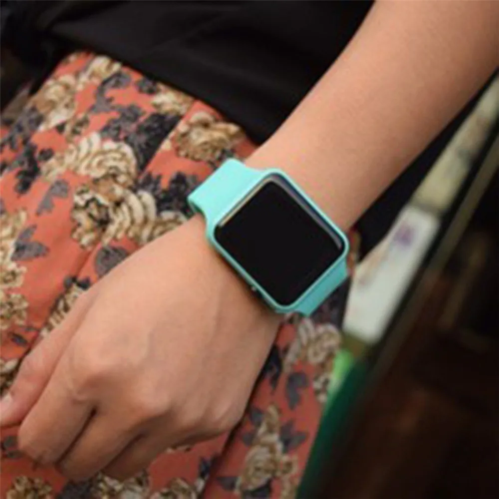 Часы наручные мужские цифровые спортивные электронные светодиодные с