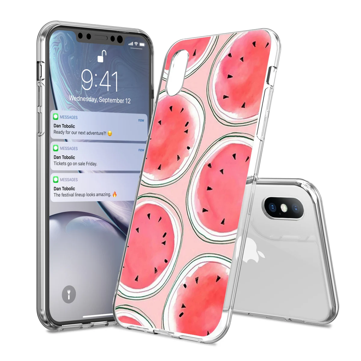 T2 Lovebay чехол для телефона для iPhone 11 Pro 6 6s 7 8 Plus X XR XS Max 5 5S SE Модный милый мягкий чехол из ТПУ с мультипликационным принтом фрукты лимон ананас s - Цвет: T2