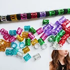 Модные женские и мужские панк 100 шт.компл. сделай сам, бусины для дредов, регулируемые заколки для волос, Оптовая продажа