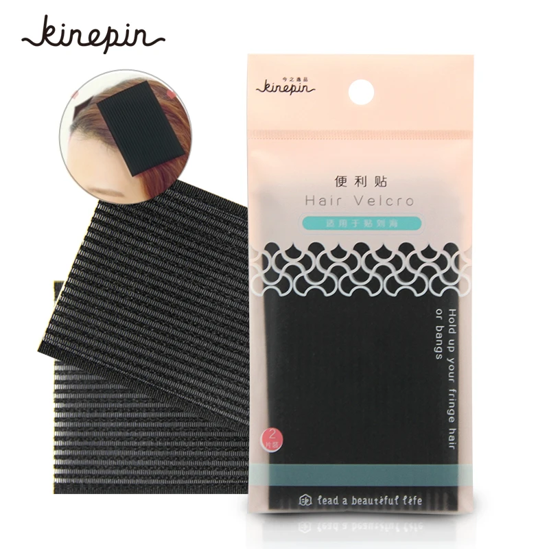 2 шт./упак. модная челка Волшебная паста наклейка для волос заколка волшебная