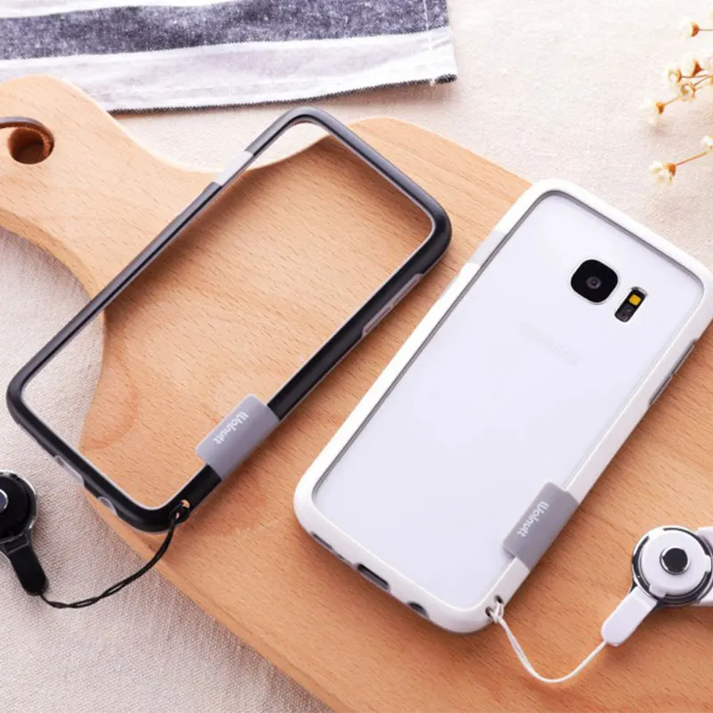 Для samsung S9 plus двойной цветной бампер Zenus Walnutt Силикон+ PC Рамка для samsung Galaxy Note8 S9 S8 S8plus S7 edge+ ремешок