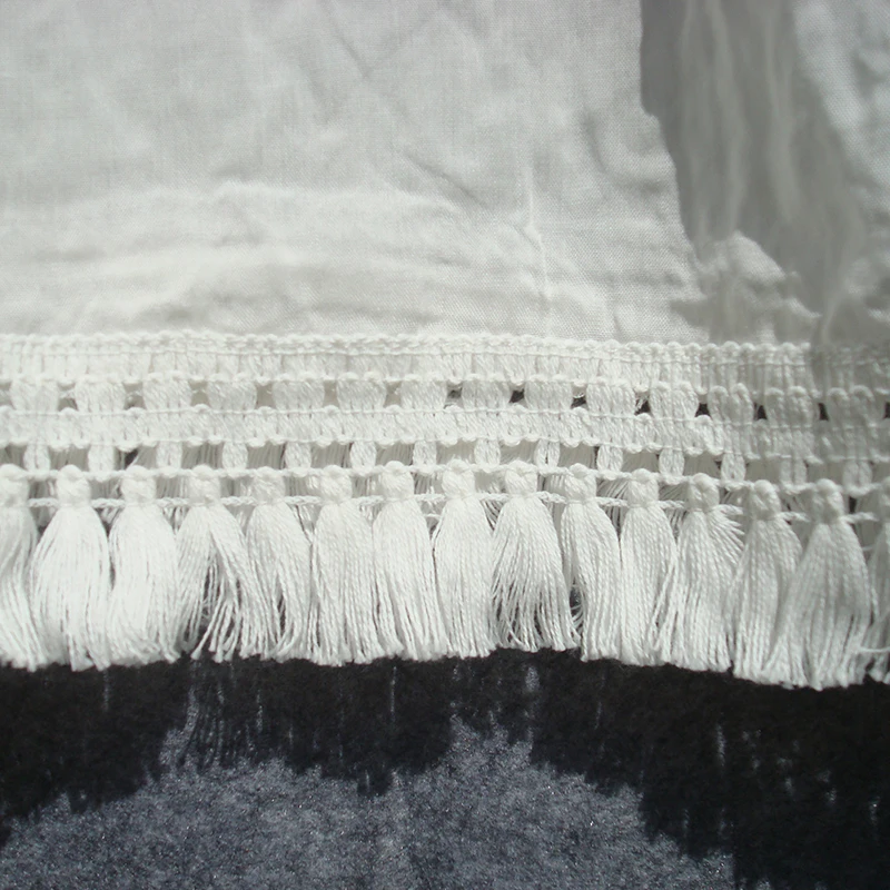 Туника Пляжная накидка саронг Парео новый купальный костюм для хлопка Белая