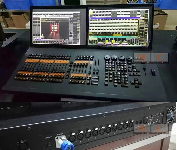 Сцсветильник ческая световая консоль с сенсорным экраном MA DMX 512 контроллер
