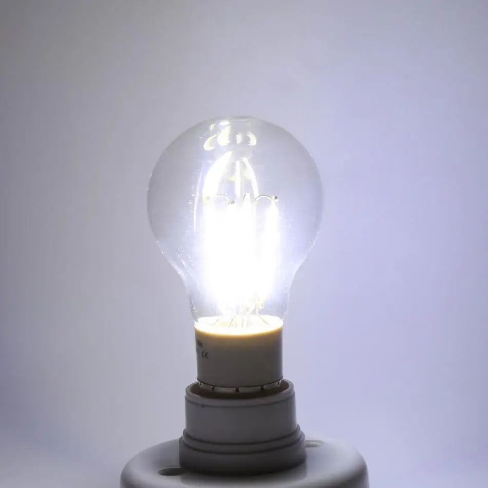 E27 светодиодный лампы 12V 3 W/4 W/6 W Холодный/теплый белый свет COB Светодиодный лампа накаливания 360 градусов нерегулируемая яркость светильник Лампада светодиодный потолочный светильник