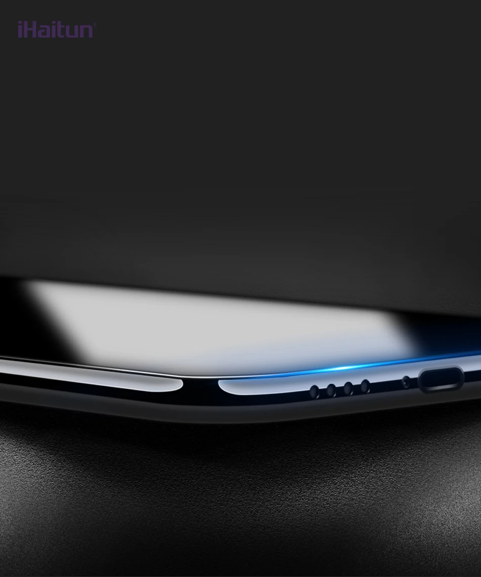 IHaitun 6D стекло для iPhone XS MAX XR X стекло с холодной резьбой изогнутое закаленное стекло для iPhone X 10 7 8 Plus Защитная пленка для экрана