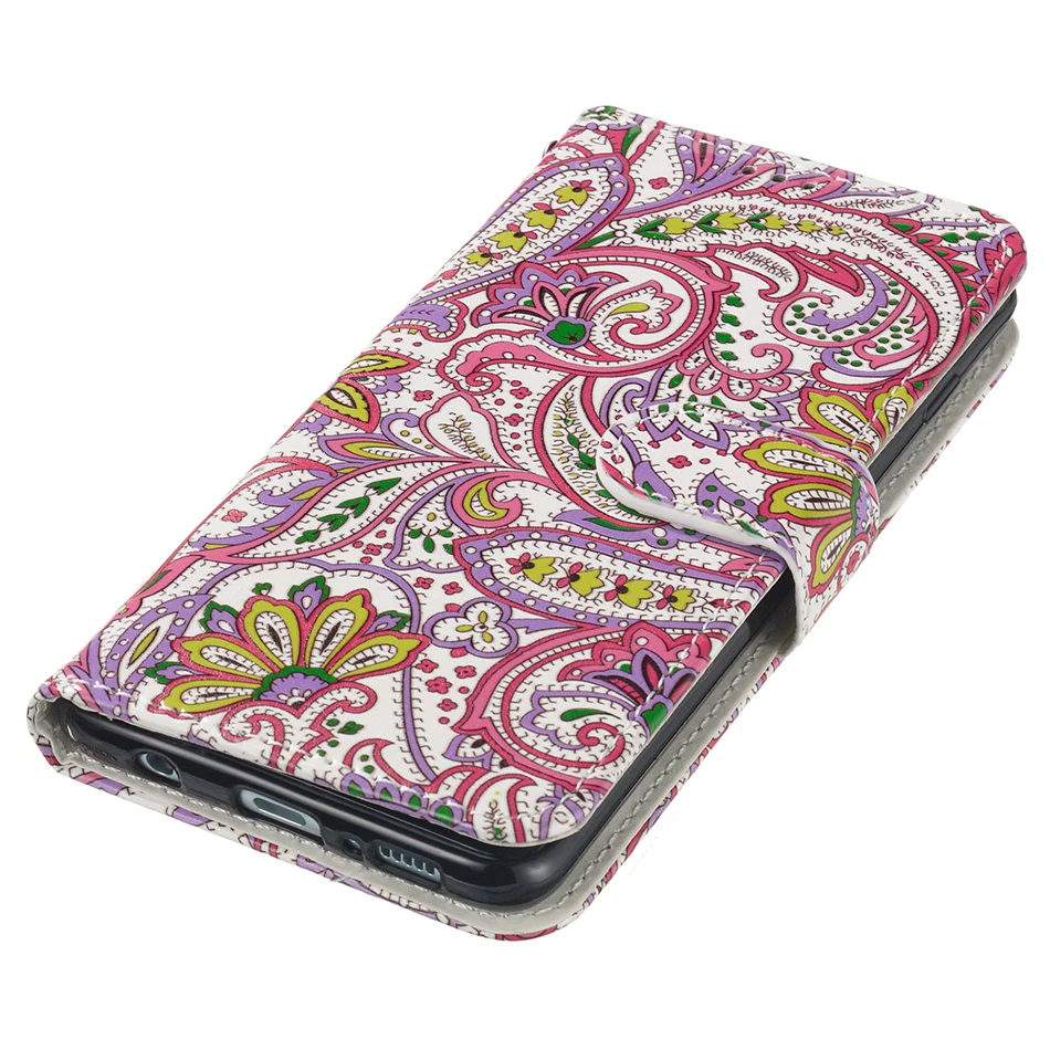 Чехол бумажник из ПУ кожи + мягкого ТПУ чехол для Samsung Галактики J2 Prime G532 G530 G5308 J3 2016