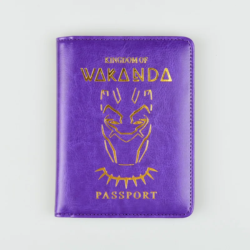 DIKEDAKU бренд Wakanda Обложка для паспорта путешествий женщин из мягкой искусственной