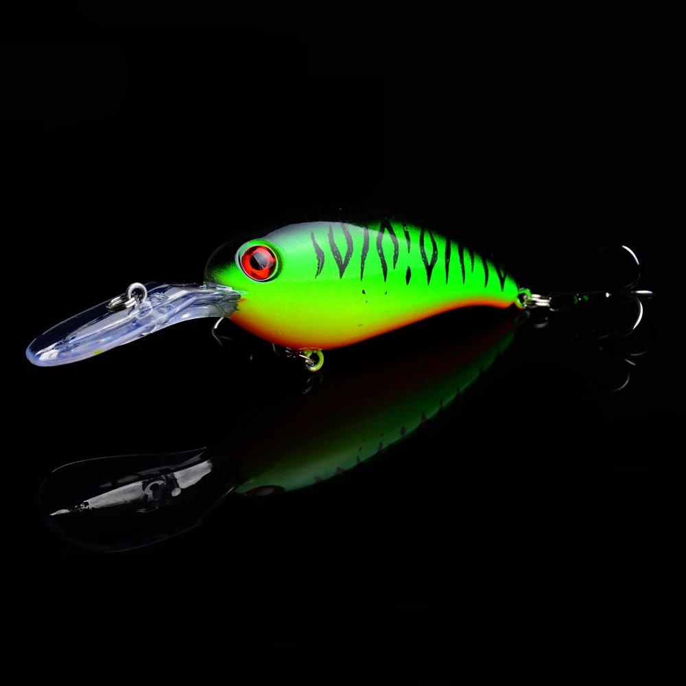 YUZI 1PCS 100mm 13.3g Crankbait Fishing Wobblers Hard bait Bass Spinner Lures Pesca fishing tackle | Спорт и развлечения