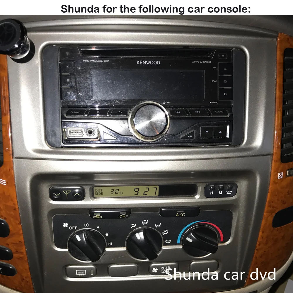Shunda HD 9 &quotAndroid 7 1 T8 dvd-плеер автомобиля для Toyota Land Cruiser 100 LC100 2003-2007 с 3g 4 г WI-FI gps Радио BT